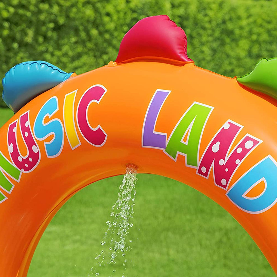 Bestway H2O GO Sing N Splash Inflatable PVC Backyard Swimming Pool Game Center