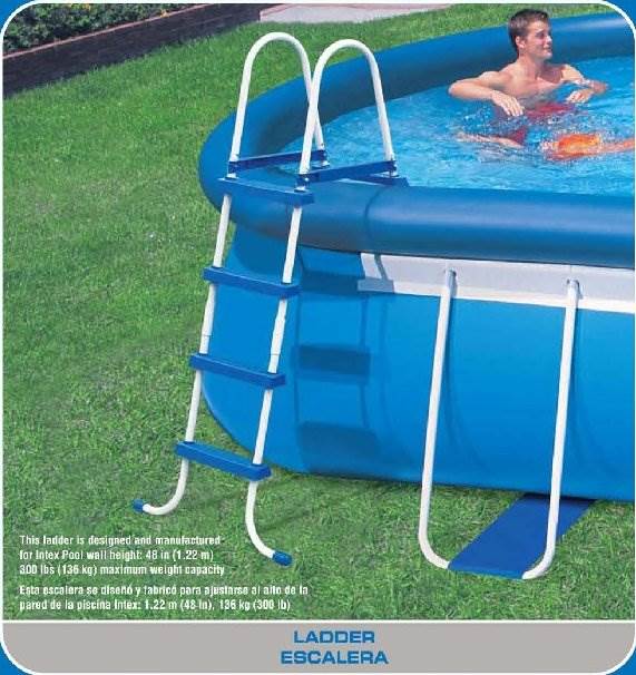 Intex 20ft x 48in Oval Frame Pool Set w/ 1500 GPH Filter Pump & V-TRAP Vac