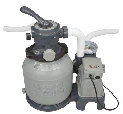 Intex 18ft x 52in Ultra Frame Pool Set w/ 2100 GPH Sand Filter Pump & V-Trap Vac
