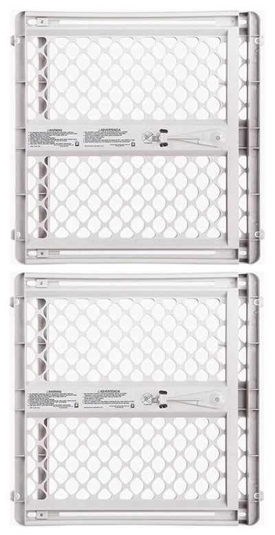 North States Supergate III Baby / Child Safety Pet Gate Classic | 8619 (2-Pack)