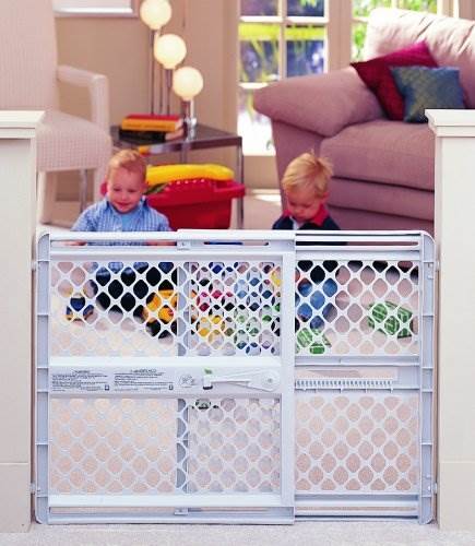 North States Supergate III Baby / Child Safety Pet Gate Classic | 8619 (4-Pack)