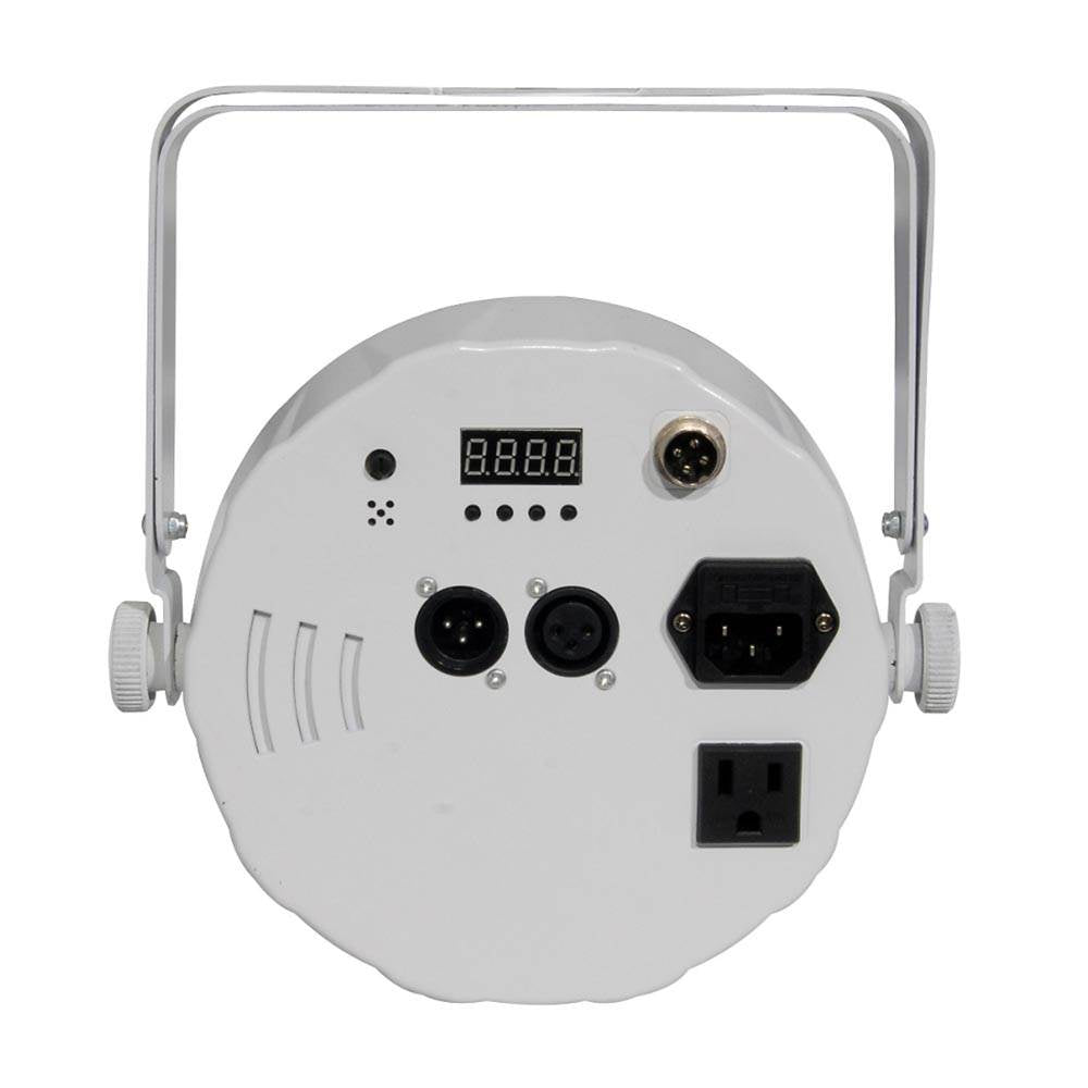 Chauvet SlimPar 56 LED White Slim Par 4 Cans w/Obey 3 Controller & CHS-SP4 Bag