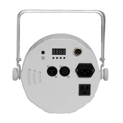 Chauvet SlimPar 56 LED White Slim Par 4 Cans w/Obey 3 Controller & CHS-SP4 Bag