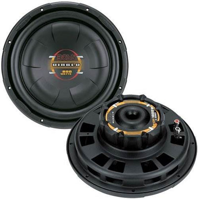 GMC Chevy Crew Cab 2007-2013 10" Sub Box + (2) Boss D10F 1600W Slim Subwoofers