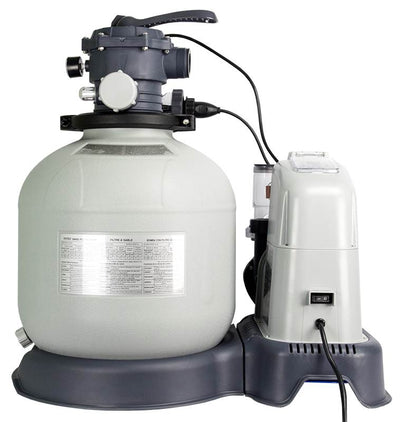 Intex 2650 GPH Saltwater System & Sand Filter Pump Set with Kokido Butterfly Vac
