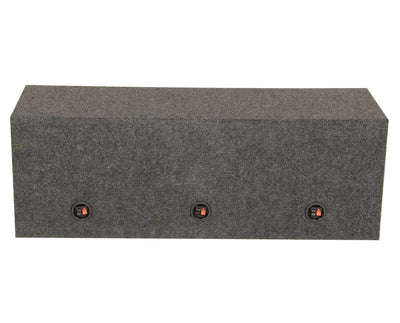 (3) BOSS P126DVC 12" 6900W DVC 4 Ohm Subwoofers + QCM12 Triple Sealed Sub Box