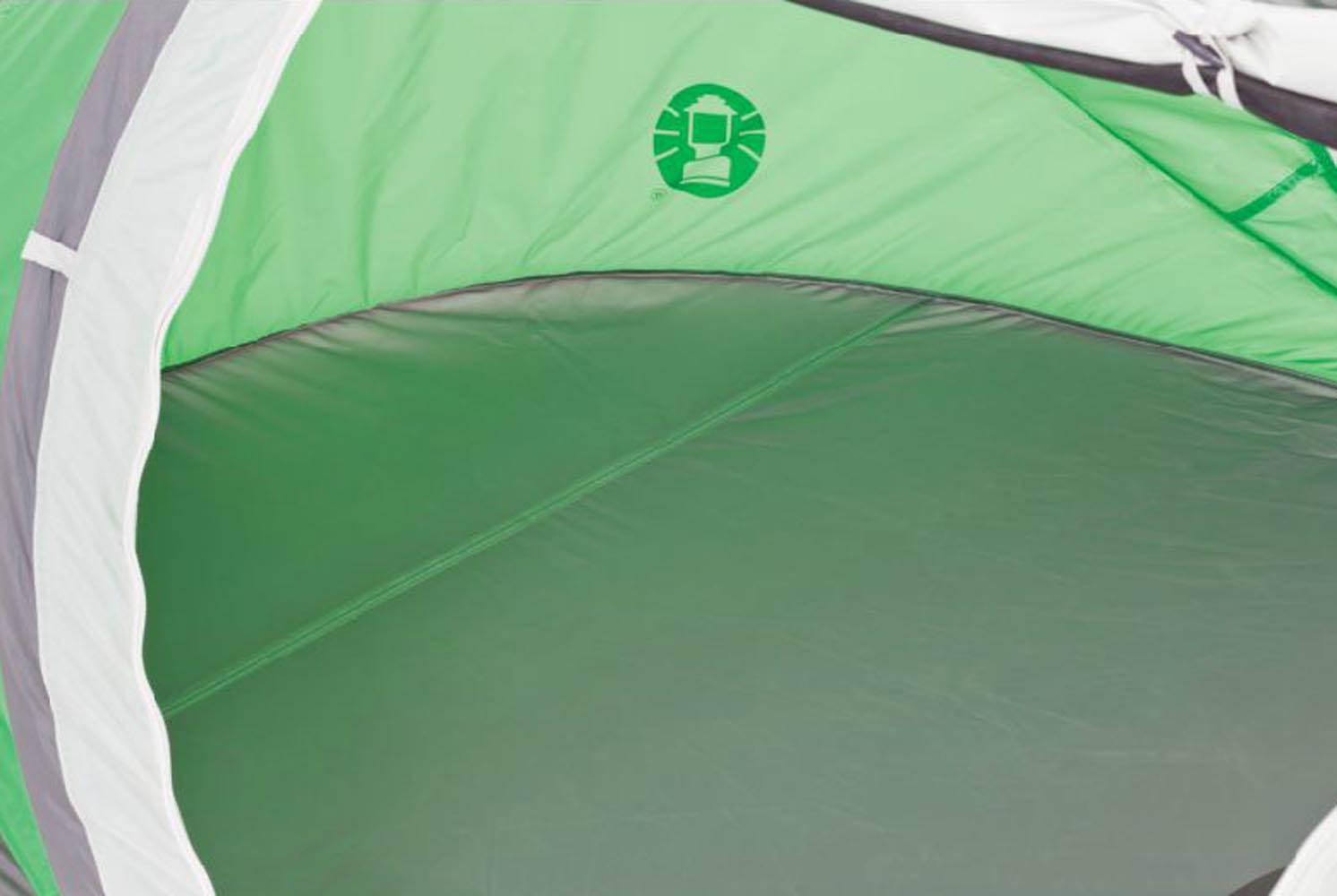 COLEMAN 2 Person Pre-Assembled Instant Pop Up Camping Tent w/Rainfly - Open Box