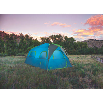Coleman 8 Person Instant Signal Mountain Cabin Model Camping Tent (Used)