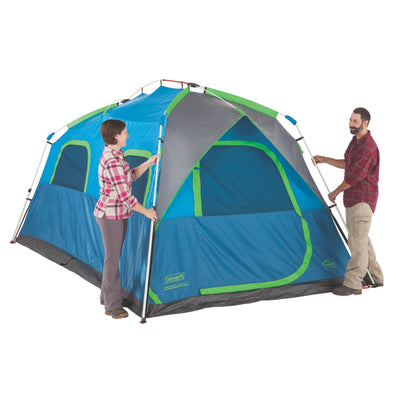 Coleman 8 Person Instant Signal Mountain Cabin Model Camping Tent (Used)