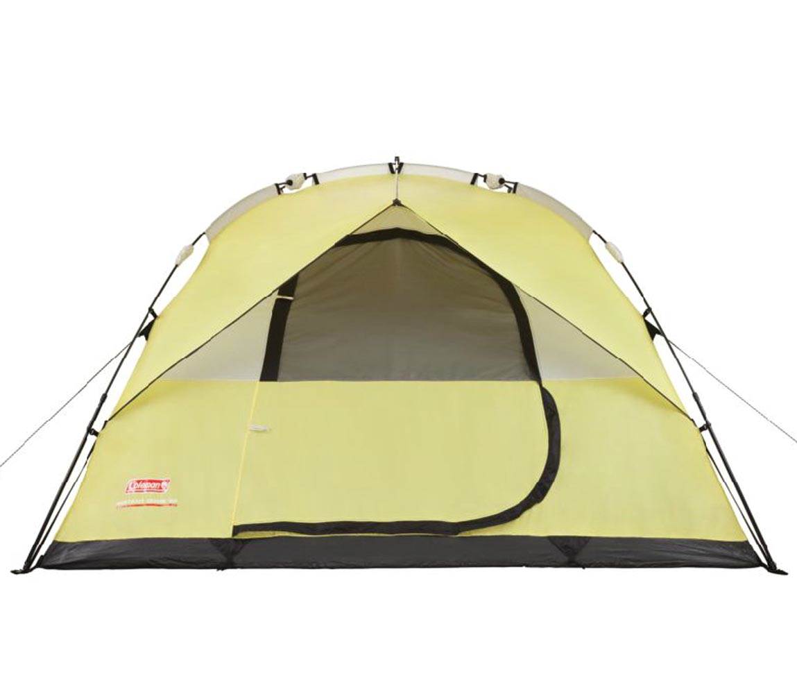 COLEMAN 6 Person Instant Dome Waterproof Camping Double Hub Tent | Open Box