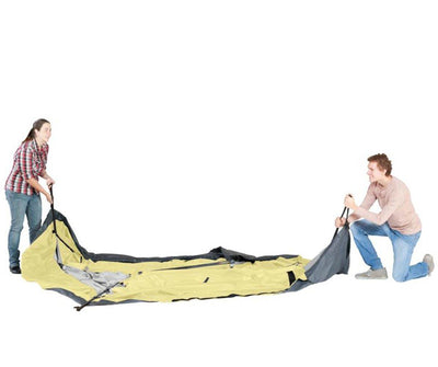 COLEMAN 6 Person Instant Dome Waterproof Camping Double Hub Tent | Open Box