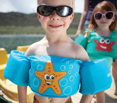 COLEMAN Stearns Kids Puddle Jumper Swimming Life Jacket Vest | Blue - Open Box
