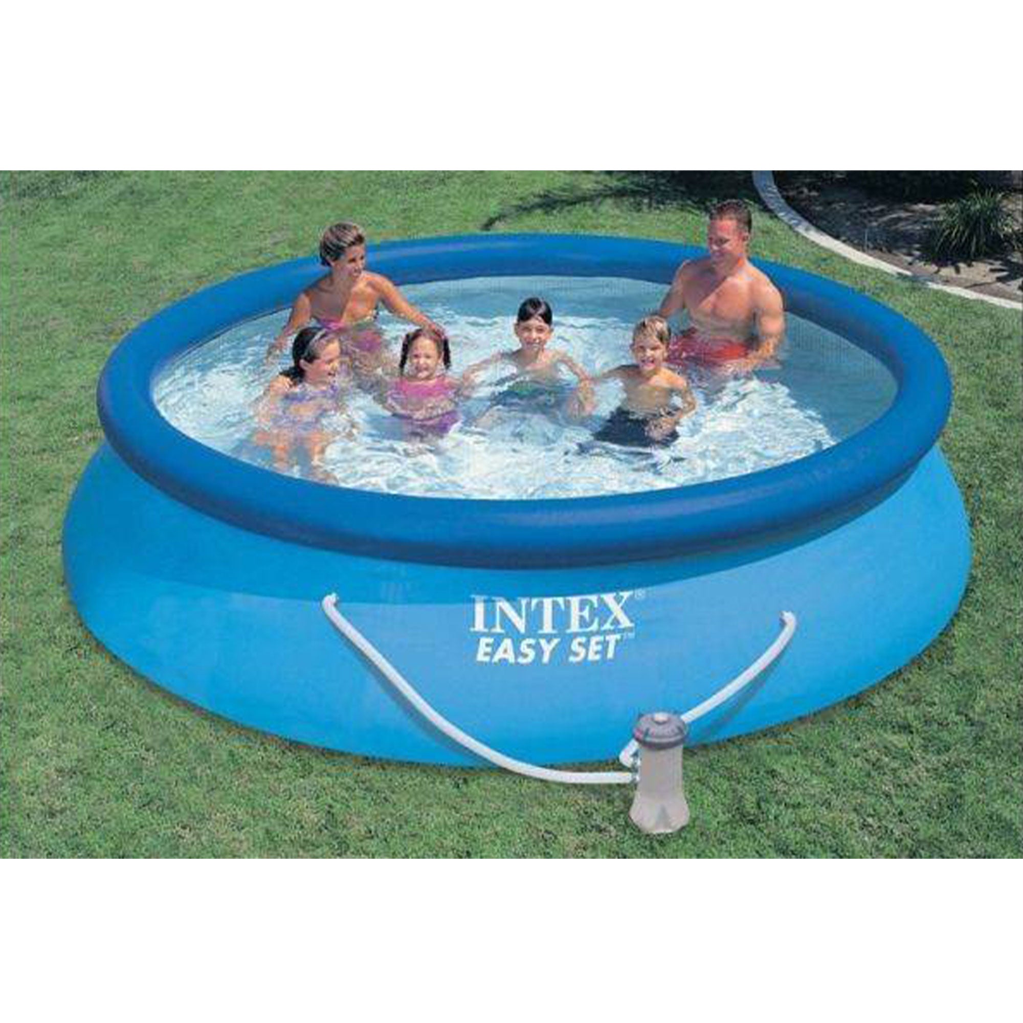 Intex 12ft x 30in Easy Set Pool with 530 GPH Pump & (2 Pack) Filter Cartridge - VMInnovations