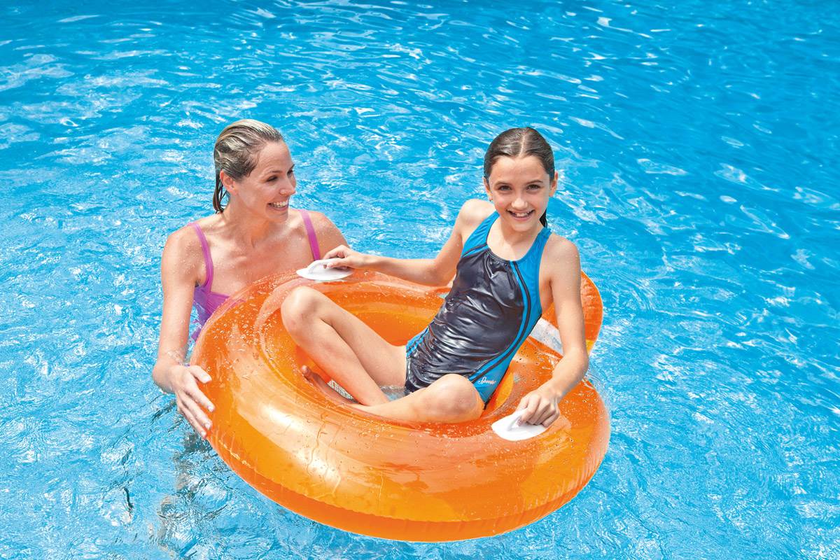Intex Inflatable Candy Color Floating Pool Tube Raft Lounges (3-pack) | 56512EP