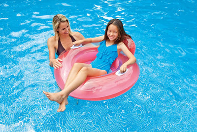 Intex Inflatable Candy Color Floating Pool Tube Raft Lounges (6-pack) | 56512EP