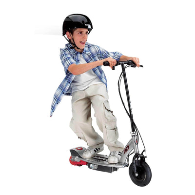 Razor E125 Motor Powered Electric 24V Motorized Scooter - Black/Silver (Used)