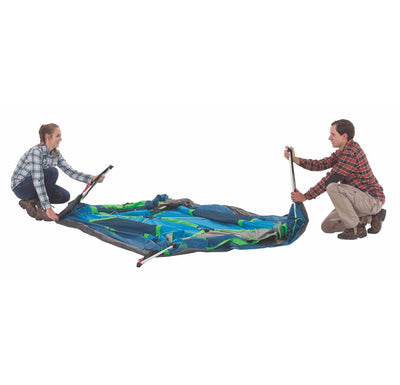 4 Person 8'x7' Family Camping Instant Cabin Tent WeatherTec & Rainfly (Open Box)