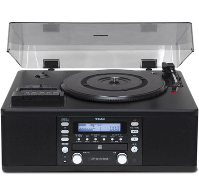 TEAC LP-R550USB Turntable CD & Cassette Audio Dubbing Recorder System | Walnut