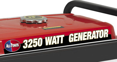 New All Power APG3012 6.5Hp 3250W Gas Powered RV/Home Camping Portable Generator