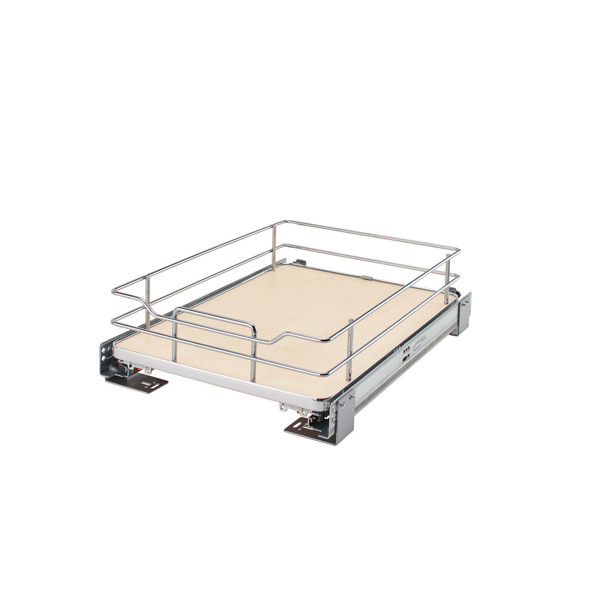 Rev-A-Shelf 5330-15BCSC-MP 15 Inch Single Cabinet Pull Out Basket w/ Soft Close