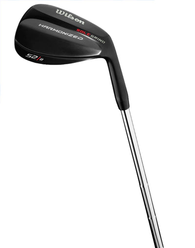 Wilson 52°, 56° & 60° Men's RH Wedge Golf Club Set, Black Chrome (Used)