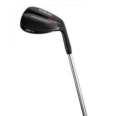 Wilson 52°, 56° & 60° Men's RH Wedge Golf Club Set, Black Chrome (Used)