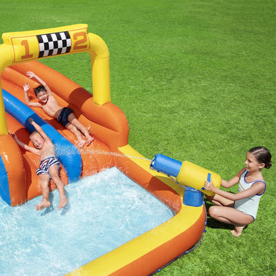 Bestway H2OGO! Foot Super Speedway Kids Inflatable Water Park (Used)