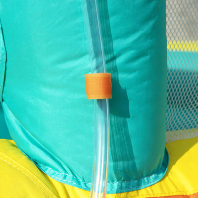 H2OGO! Tidal Tower Slide Yard Inflatable Mega Water Park with Air Blower (Used) - VMInnovations