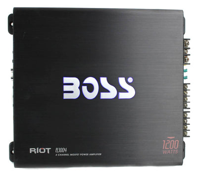 BOSS AUDIO R3004 1200W 4 Channel Car Amplifier Power Stereo Amp+Remote