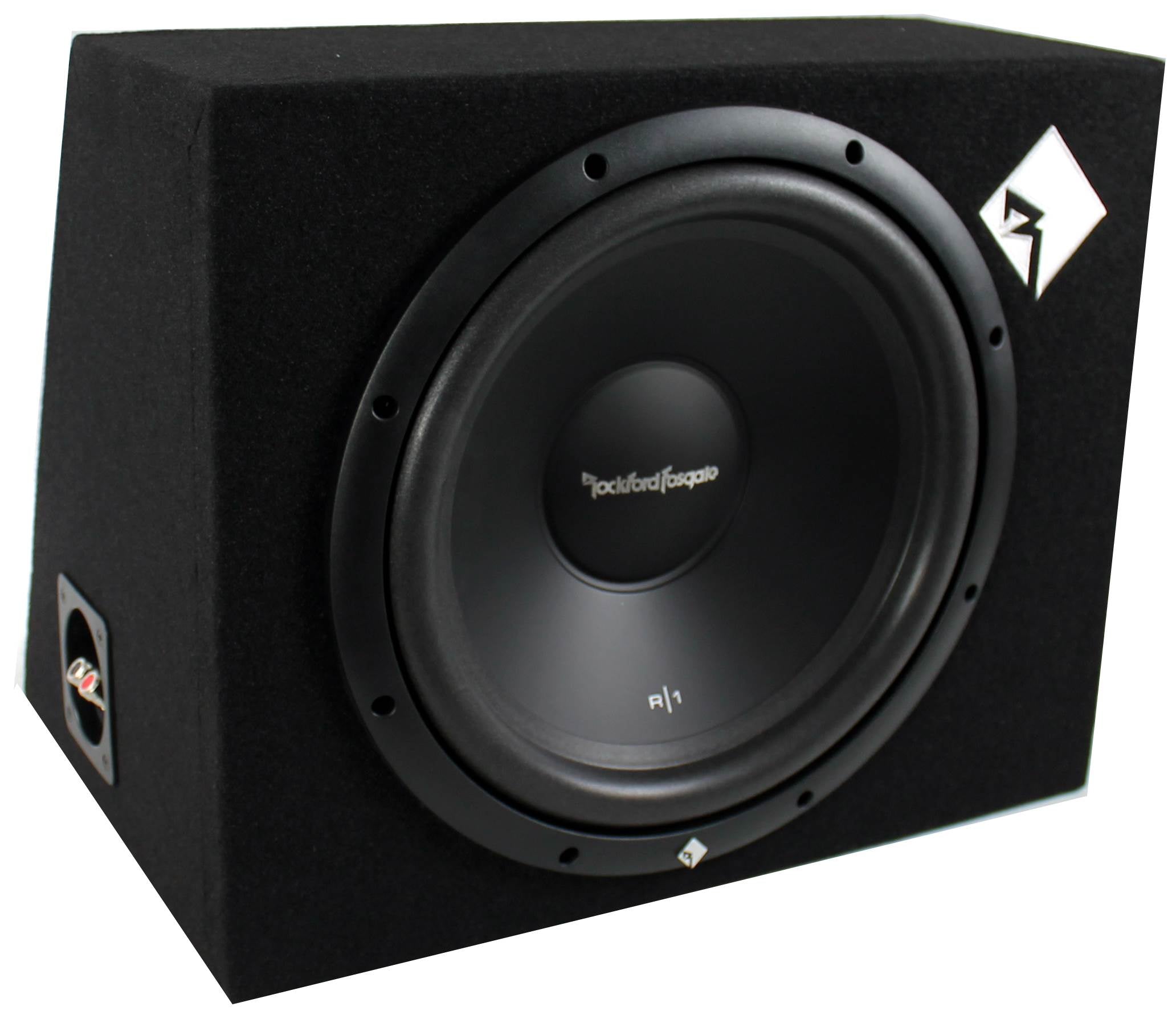 Rockford Fosgate R1-1X12 12" 400 Watt Loaded Car Subwoofer  (Open Box)