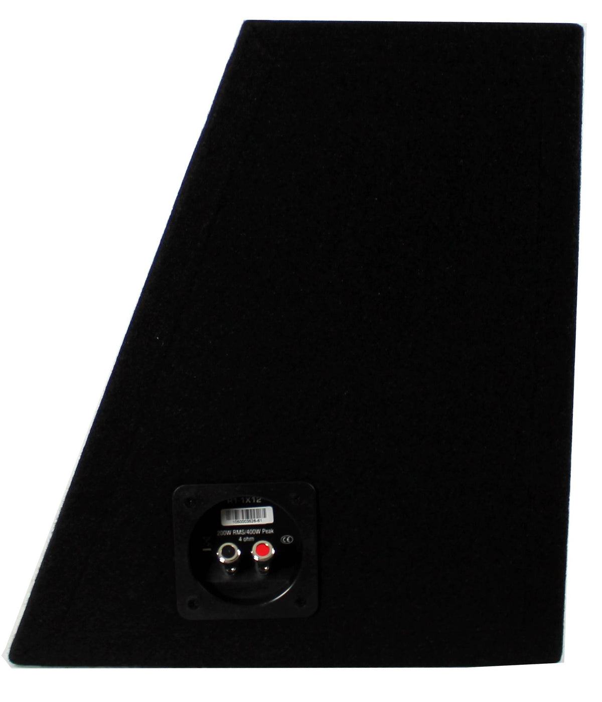 Rockford Fosgate 12-inch 400 Watt Loaded Car Subwoofer Sub Enclosure (4 Pack)