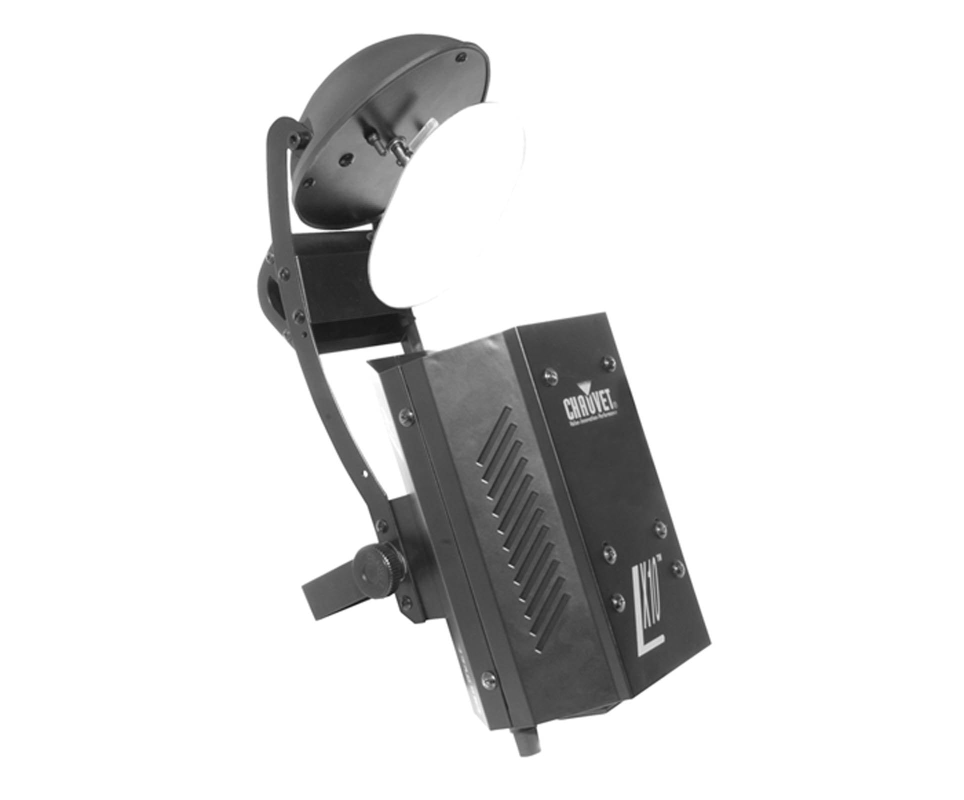 (2) Chauvet DJ LX-10X LED Moonflower Light Effect Mirror Scanners w/ Travel Bag