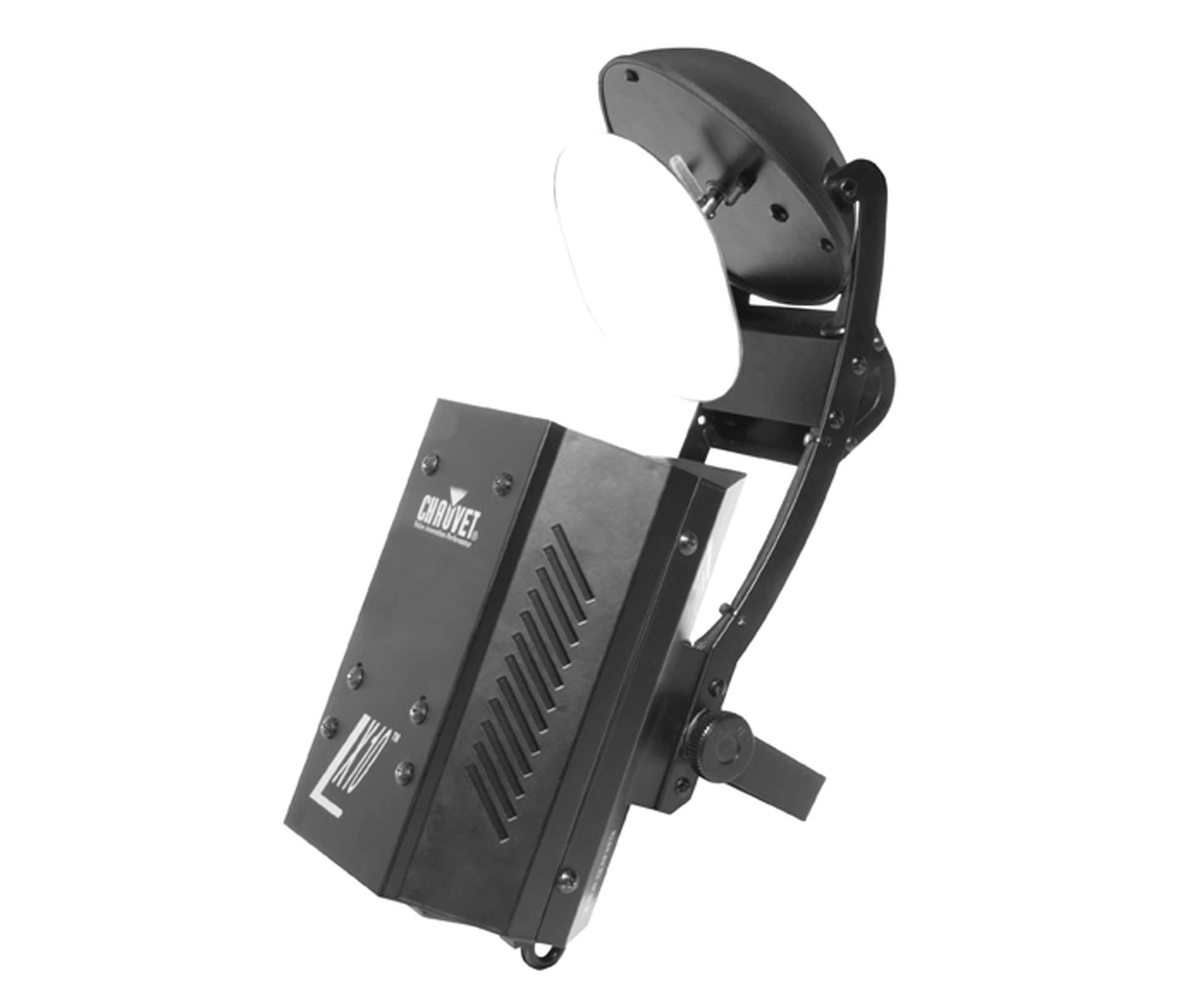 (2) Chauvet DJ LX-10X LED Moonflower Light Effect Mirror Scanners w/ Travel Bag