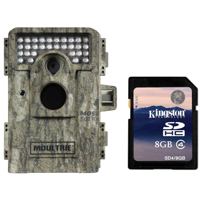 MOULTRIE Game Spy M-880 Low Glow Infrared Digital Trail Game Camera + SD Card