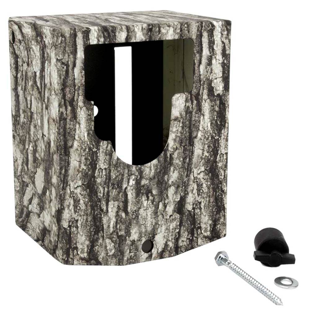 (2) MOULTRIE Game Spy M-880 Low Glow Trail Cameras + Security Boxes + SD Cards