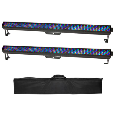 Chauvet DJ ColorRail IRC Linear LED Strip RGB DMX Novelty Lights + Travel Bag