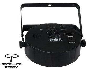 (4) Chauvet SlimPar 64 LED Slim Par Can Pro DJ RGB Light Effects + Case + Cables
