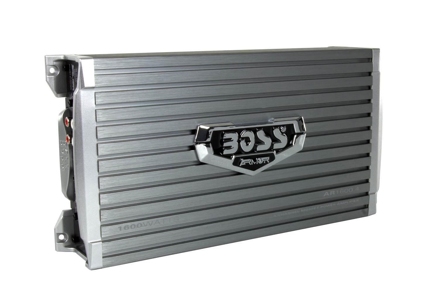 Boss AR1600.4 1600W 4-Ch Car Amplifier + Remote + 2.0 Farad Capacitor + Amp Kit