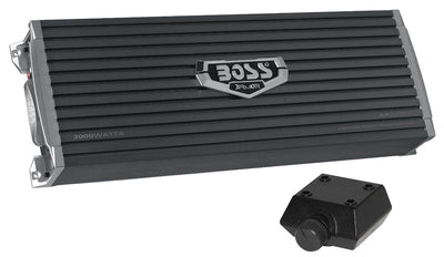 NEW Boss AR3000.2 3000 Watt 2-Channel Car Audio Amplifier + Capacitor + Amp Kit