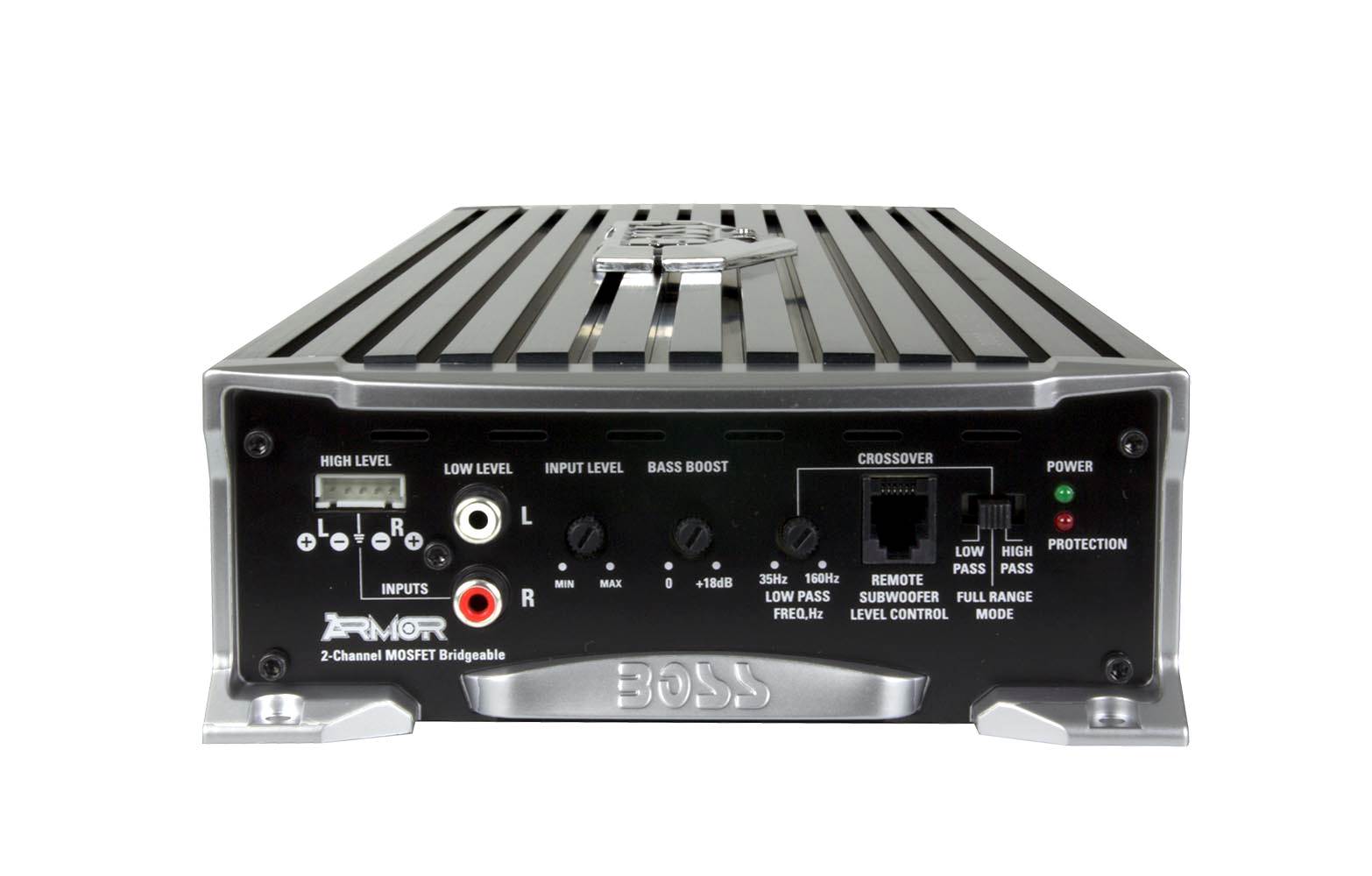 NEW Boss AR3000.2 3000 Watt 2-Channel Car Audio Amplifier + Capacitor + Amp Kit