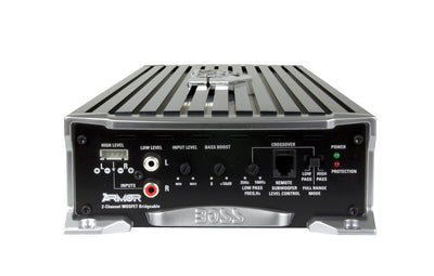 NEW Boss AR3000.2 3000 Watt 2-Channel Car Audio Amplifier + Capacitor + Amp Kit