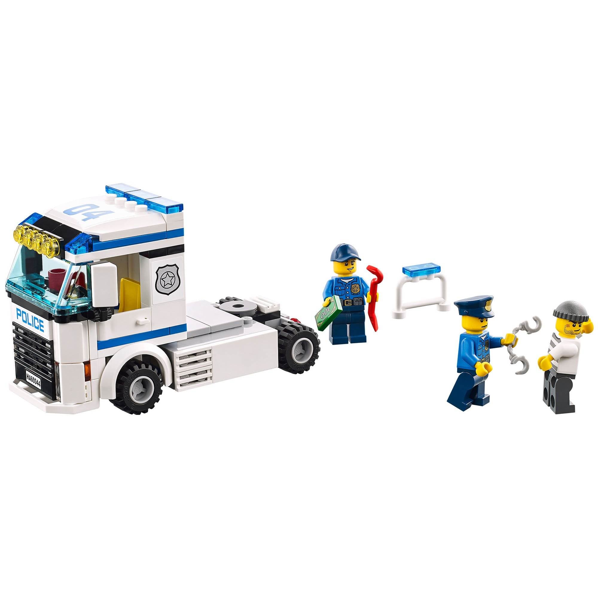 LEGO City Mobile Police Unit Control Room Truck w/ Minifigures 60044 (Open Box)
