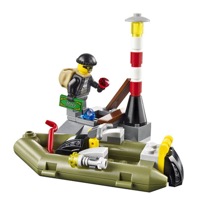 LEGO® CITY® Police Patrol w/ Two Floating Dinghys, Truck and Trailer | 60045
