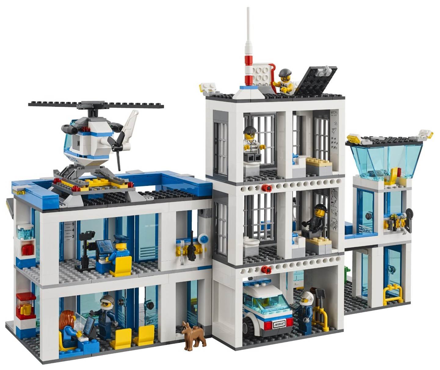LEGO® CITY® Police Station Playset w/ Minifigures & Vehicles | 60047 - Open Box