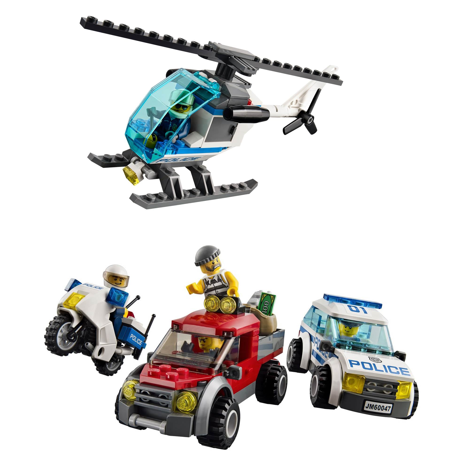 LEGO® CITY® Police Station Playset w/ Minifigures & Vehicles | 60047 - Open Box
