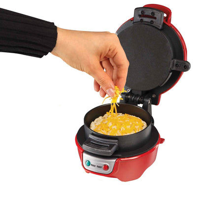 Hamilton Beach 25476 Breakfast Sandwich Maker Kitchen Counter Press (Open Box)