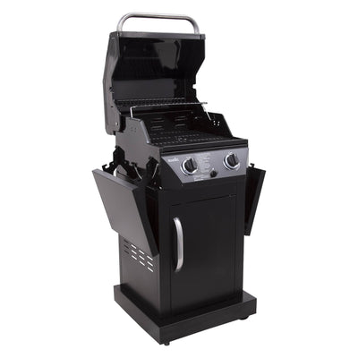 Char-Broil Two Burner Classic Gas Grill 30,000 BTU w/ Folding Sides (Open Box)