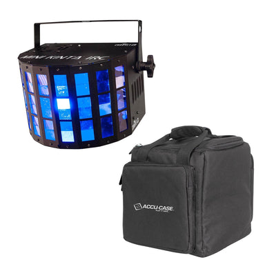 Chauvet DJ Mini Kinta IRC LED RGB DMX Lighting Effect + American DJ Travel Bag