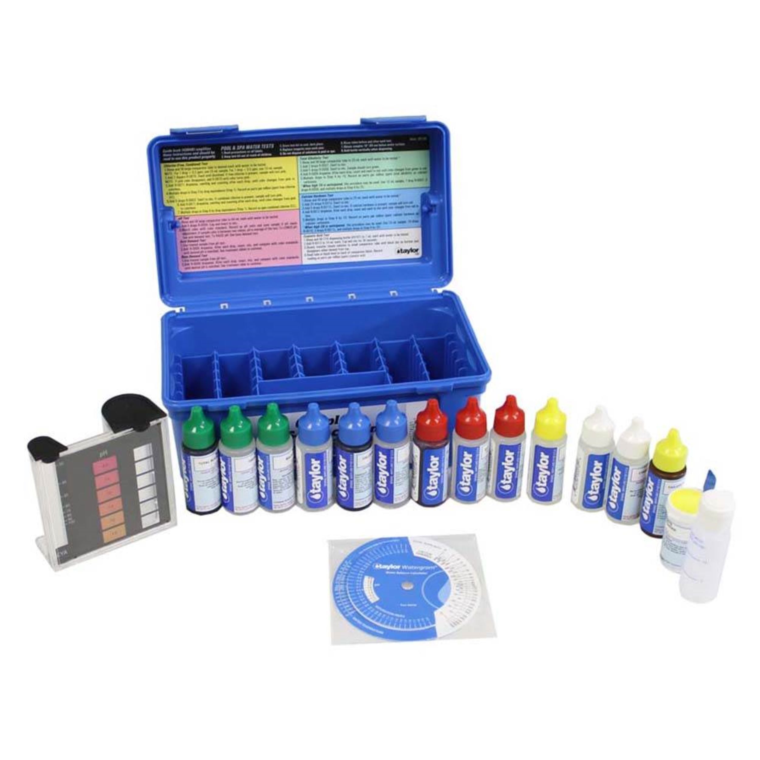Taylor 2000 Service Complete Test & Salt Water Drop Swimming Pool Spa Test Kits - VMInnovations