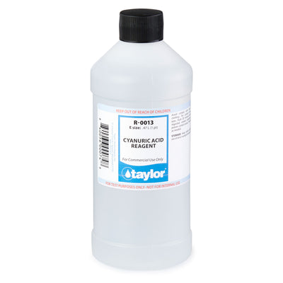Taylor Swimming Pool Cyanuric Acid Reagent #13 Test Kit, 16 Oz Bottle (Open Box)